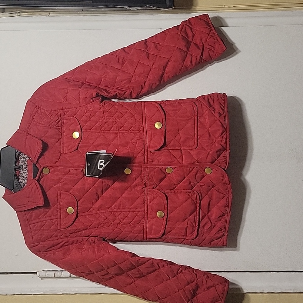 B Hip by Me Jane Longsleeve Red Jacket Size 8
